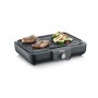 Severin PG 8556 barbecue per l'aperto e bistecchiera Grill Da tavolo Elettrico Nero, Acciaio inox 2300 W