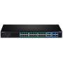 Trendnet TPE-5028WS switch di rete Gestito Gigabit Ethernet (10/100/1000) Supporto Power over Ethernet (PoE) 1U Ner (TPE-5028WS)