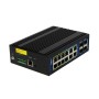 ALLNET ALL-SGI8016PM switch di rete Gestito L2+/L3 Gigabit Ethernet (10/100/1000) Supporto Power over Ethernet (PoE) Nero