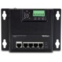 Trendnet TI-PG50F switch di rete Gestito Supporto Power over Ethernet (PoE) Nero (TI-PG50F)
