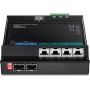 Trendnet TI-PG62F switch di rete Gigabit Ethernet (10/100/1000) Supporto Power over Ethernet (PoE) Nero (TI-PG62F)