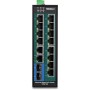 Trendnet TI-PG162 switch di rete Gigabit Ethernet (10/100/1000) Nero (TI-PG162)