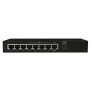 ALLNET ALL-SG8208PD switch di rete Non gestito Gigabit Ethernet (10/100/1000) Supporto Power over Ethernet (PoE) Nero
