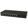 ALLNET ALL-SG8208PD switch di rete Non gestito Gigabit Ethernet (10/100/1000) Supporto Power over Ethernet (PoE) Nero