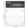 Intellinet 508278 switch di rete Gestito L2+/L3 Gigabit Ethernet (10/100/1000) Supporto Power over Ethernet (PoE) Nero