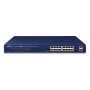 PLANET GSW-1820HP switch di rete Non gestito Gigabit Ethernet (10/100/1000) Supporto Power over Ethernet (PoE) 1U B (GSW-1820HP)