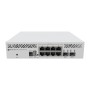 Mikrotik CRS310-8G+2S+IN: L3 Smart Switch Gestito 2.5G Ethernet (100/1000/2500) Supporto Power over Ethernet (PoE) 1U Bianco