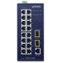 PLANET IGS-4215-16T2S switch di rete Gestito L2/L4 Gigabit Ethernet (10/100/1000) Blu (IGS-4215-16T2S)