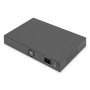 Digitus DN-95355 switch di rete Non gestito Gigabit Ethernet (10/100/1000) Supporto Power over Ethernet (PoE) 1U Nero (DN-95355)