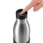 EMSA Bludrop Sleeve N3111100 borraccia Uso quotidiano 700 ml Acciaio inox Nero, Acciaio inox