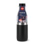 EMSA Bludrop Sleeve N3111100 borraccia Uso quotidiano 700 ml Acciaio inox Nero, Acciaio inox