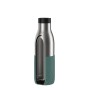 EMSA Bludrop Sleeve N3111100 borraccia Uso quotidiano 700 ml Acciaio inox Nero, Acciaio inox
