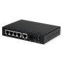 ROLINE 21.14.3524 switch di rete Gigabit Ethernet (10/100/1000) Supporto Power over Ethernet (PoE) Nero (21.14.3524)