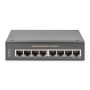Digitus DN-651108 switch di rete Non gestito Gigabit Ethernet (10/100/1000) Nero (DN-651108)
