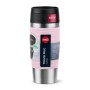 EMSA Travel Mug Waves 36 ml Rosa, Acciaio inox (N2021400)