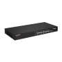 Edimax GS-5216PLC switch di rete Gigabit Ethernet (10/100/1000) Supporto Power over Ethernet (PoE) Nero (GS-5216PLC)
