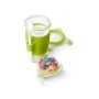 EMSA CLIP & GO Contenitore per il pranzo 0,45 L Plastica Verde, Trasparente 1 pz (3110600384)