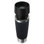 EMSA Travel Mug Waves Grande 500 ml Nero, Acciaio inox (N2022500)