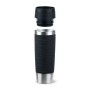 EMSA Travel Mug Waves Grande 500 ml Nero, Acciaio inox (N2022500)