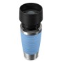 EMSA Travel Mug Waves 36 ml Blu, Acciaio inox (N2021300)