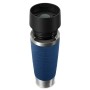 EMSA Travel Mug Classic N2022100 tazza da viaggio 500 ml Nero, Blu, Acciaio inox Acciaio inox
