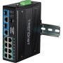 Trendnet TI-BG104 switch di rete Non gestito Gigabit Ethernet (10/100/1000) Supporto Power over Ethernet (PoE) Nero