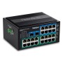 Trendnet TI-PG262 switch di rete Non gestito Gigabit Ethernet (10/100/1000) Supporto Power over Ethernet (PoE) Nero