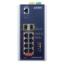 PLANET IGS-6325-8UP2S switch di rete Gestito L3 Gigabit Ethernet (10/100/1000) Supporto Power over Ethernet (PoE) Alluminio, Ner
