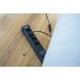 Brennenstuhl 1951140300 prolunghe e multiple 1,8 m 4 presa(e) AC Interno Nero