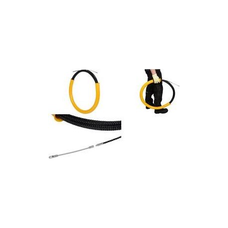 C.K Kabeleinziehband, Länge: 30 m, Polyoxymethylen Durchmesser: 6 mm, flexibler Führungskopf, aus drei - 1 Stück (495056)