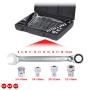 KS Tools 503.4666 chiave a cricchetto Acciaio al cromo vanadio 72 pz
