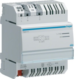Hager TXA111 trasformatore Grigio