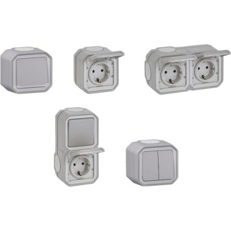 Legrand Plexo New Set Grau 100361 1 (100361)