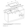 GAGGENAU CI282112 - Serie 200, piano cottura flex induzione, 80 cm (CI 282 112)
