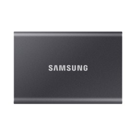 Portable SSD T7 4 TB, Externe SSD (grau, USB-C 3.2 Gen 2 (10 Gbit/s), extern) (MU-PC4T0T/WW)