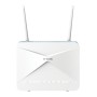 D-Link G415/E router wireless Gigabit Ethernet Dual-band (2.4 GHz/5 GHz) 4G Blu, Bianco