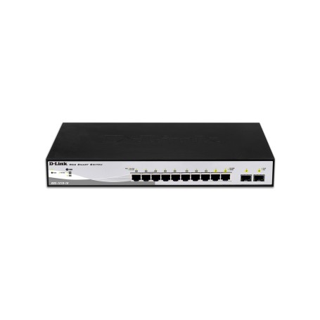D-Link DGS-1210-10 Gestito L2 Gigabit Ethernet (10/100/1000) 1U Nero, Grigio (DGS-1210-10/E)