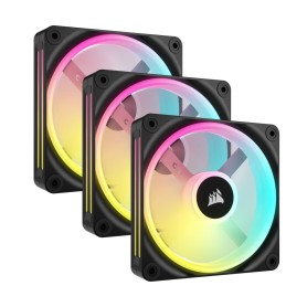 iCUE LINK QX120 RGB 120-mm-PWM-Lfter (schwarz, Starter-Kit) (CO-9051002-WW)