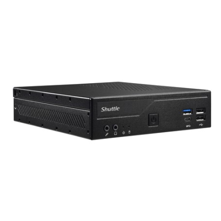 Shuttle DH610 barebone per PC/stazione di lavoro PC con dimensioni 1,3 l Nero LGA 1700