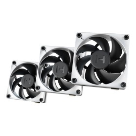 THICC FP12 Triple Fan Pack + Nexus Portal (schwarz/grau, 3er Pack + Nexus Portal) (FAN-HYTE-FP12-BW-3NP)