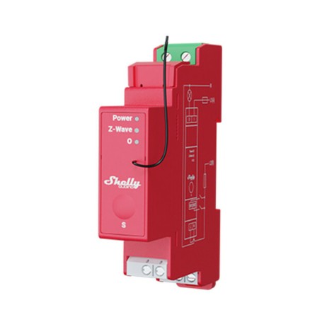 Qubino Pro 1PM  Z-WAVE (rot) (Shelly_W_Pro_1PM)