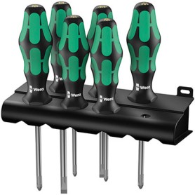 Schraubendreher-Satz Kraftform Plus Lasertip (inkl. Halterung zur Wandmontage) (05105622001)