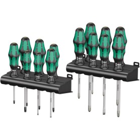Schraubendreher Satz Big Pack 300 (schwarz/grn, Kraftform Plus, Lasertip) (05105630001)