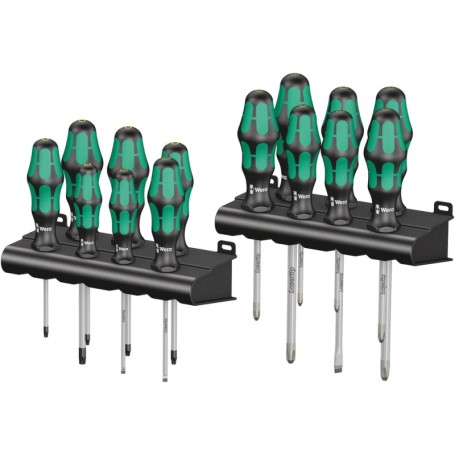 Schraubendreher Satz Big Pack 300 (schwarz/grn, Kraftform Plus, Lasertip) (05105630001)