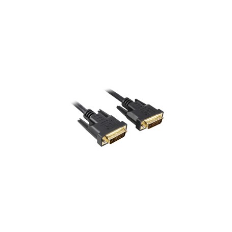 Kabel DVI-D  DVI-D (schwarz, 3 Meter, Dual Link, 24+1) (4044951009121)