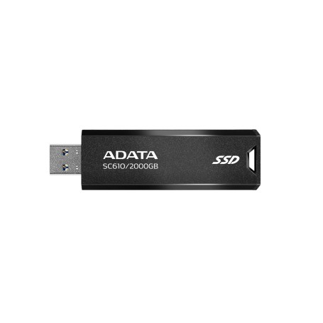 ADATA SC610 unità flash USB 2 TB USB tipo A 3.2 Gen 2 (3.1 Gen 2) Nero (SC610-2000G-CBK/RD)