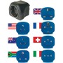 Brennenstuhl 1508160 adattatore per presa di corrente Tipo C (Europlug) Universale Nero (1508160)