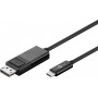 Goobay 79295 cavo e adattatore video 1,2 m USB tipo-C DisplayPort Nero (79295)