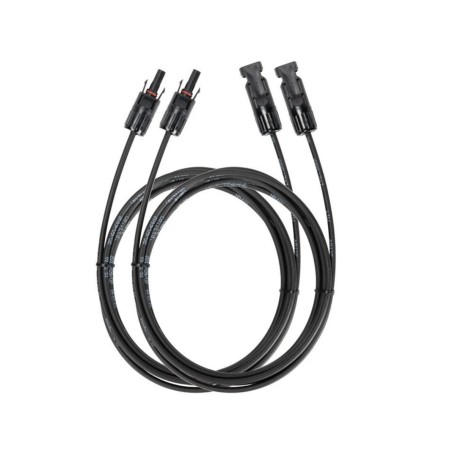 Solar Verlngerungskabel 3 Meter (schwarz, 2 Stck, fr das Solar auf XT60-Ladekabel) (661832)