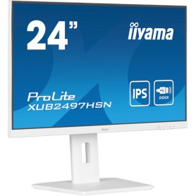 iiyama ProLite XUB2497HSN-W1 Monitor PC 60,5 cm (23.8") 1920 x 1080 Pixel Full HD LED Bianco